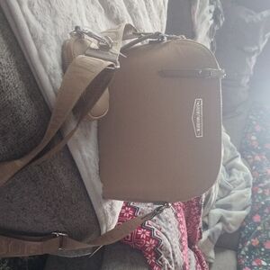 Stylish Tan Crossbody Bag